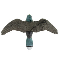 Répulsif d'oiseaux réaliste en forme de faucon en vol, haute qualité, 34 cm, solide, pour usage extérieur - Nouveau produit de mars