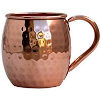 Mug en cuivre martelé Moscow Mule, forme de baril incassable en PP, style américain pour bar à domicile, hôtel, boisson cocktail - Product Image 3