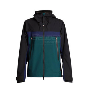 Chaqueta Cortavientos Casual con Capucha para Hombre, Nueva Moda de Invierno, Resistente al Viento, Transpirable, Sólida, Ligera, 100% Poliéster - Product Image 2