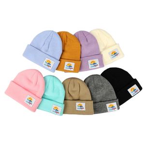 Personalizado bajo Moq moda a granel acrílico tejido invierno calavera gorra colorido 3D bordado Beanie tejido diario viaje deportes Casual - Product Image 5