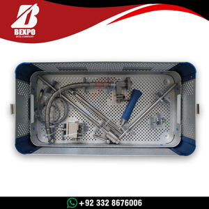 ชุดเครื่องมือผ่าตัดกระดูกสันหลัง MIS แบบแผลเล็ก PLIF/TLIF ชุดเครื่องมือสำหรับสกรูเพดิเคิล อุปกรณ์การแพทย์ที่ได้มาตรฐาน - Product Image 3