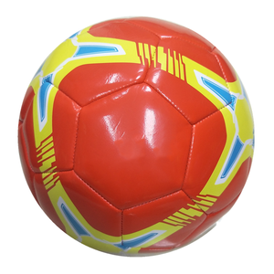 Balón de Fútbol Pakistaní de Diferentes Colores, Diseño de Máquina, Cuero, Calidad Premium, Transpirable, Ligero - Product Image 1