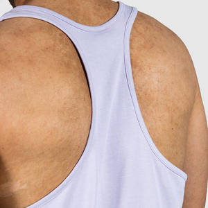 Camiseta sin mangas para hombre Tauusi 100% algodón personalizado OEM ODM camiseta sin mangas ácida estampado gráfico XL capucha en blanco deporte gimnasio chaleco corte - Product Image 4