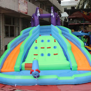 สไลด์เป่าลมเป็นมิตรกับสิ่งแวดล้อมสำหรับเด็กเป็นส่วนหนึ่งของโมเดลเช่าปราสาทเป่าลมที่น่าสนใจ - Product Image 1