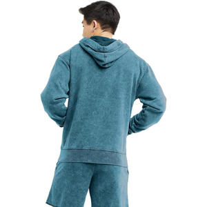 Sudadera con Capucha HIC de Alta Calidad, 370 Gramos, Algodón y Poliéster, Lisa, Personalizable, Corte Regular, Informal, de Invierno, para Hombre - Product Image 6