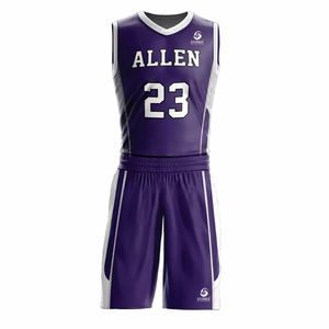 2024 dernière conception maillot de basket-ball personnalisé ensemble uniforme de basket-ball réversible maillot de basket-ball et short personnalisé - Product Image 2