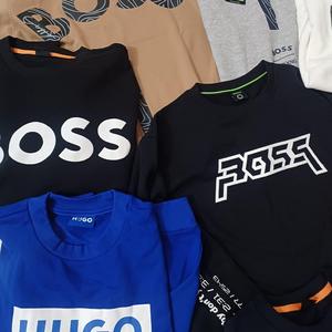 Sweat-shirt en coton polaire épais unisexe Pull à capuche d'hiver Col rond du Bangladesh Tissus à brosse Lot de vêtements en stock - Product Image 5