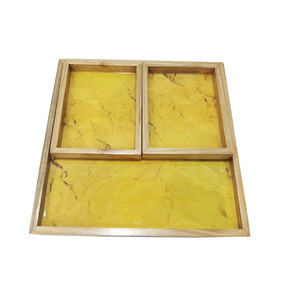 Ensemble de plateau de service décoratif de Noël de qualité supérieure au design personnalisé Plateau de cuisine fait à la main à un prix pour un usage domestique - Product Image 2