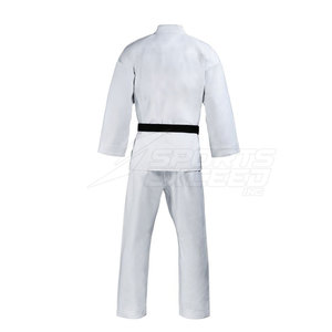 Uniforme de Karate de Manga Larga para Adultos, Ropa Deportiva de Alta Calidad, 100% Algodón, Tela de 220g, Logotipo Personalizado, para Todas las Temporadas - Product Image 6
