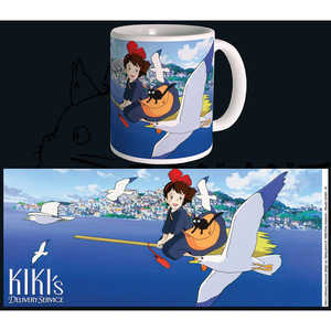 Mug de la série Kiki's Delivery Service, design Studio Ghibli, créatif, en grès à double paroi, résistant aux boissons chaudes, idée cadeau parfaite - Product Image 2