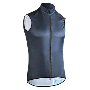 Prix de gros Gilet de cyclisme coupe-vent pour hommes avec logo personnalisé Gilets de cyclisme légers et respirants à bas prix Service OEM - Product Image 4