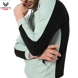 Meilleures ventes Sweats à capuche pour hommes surdimensionnés et légers avec logo personnalisable Techniques bouffantes teintes unies Dernier design Vêtements d'hiver solides - Product Image 1