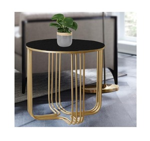 Table d'appoint de style tendance antique avec dessus en marbre, rangement avec table d'appoint de qualité supérieure utilisée dans les hôtels disponibles à la vente - Product Image 6