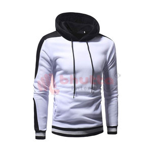 Fabricación personalizada Basics Algodón Mezclado Sólido Sudadera con capucha Custom Plain Dyed Street Fashion Winter Sherpa Fleece Pocket Hood High - Product Image 3