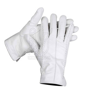 Customizable Leather <b>Gloves</b> with Plain Design <b>Touchscreen</b> & Breathable Features OEM Service for Sports & Outdoor Use - Product Image 3