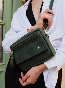 Sac à main en cuir véritable de luxe de haute qualité au design vintage, sac à bandoulière pour femme, pochette personnalisable pour femme LCBB-0124 - Product Image 6