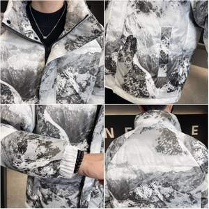 Vestes matelassées chaudes pour hommes, vestes d'hiver épaisses en duvet pour hommes, manteaux pour la saison hivernale, mode masculine - Product Image 1