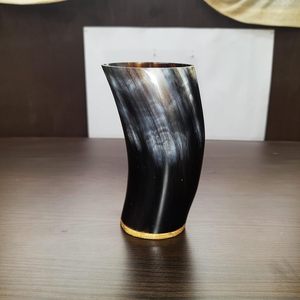 Jarra Vikinga Tallada a Mano, Vintage y Única, Estilo Náutico, Vasos de Chupito de HANNAN HANDICRAFT - Product Image 4