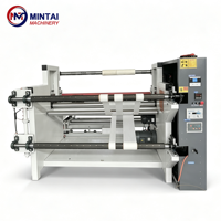 Machine de découpe et de rembobinage de rouleaux géants de papier aluminium Mintai – Équipement de découpe et de rembobinage de précision pour feuilles d'aluminium