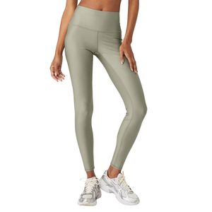 Leggings Senza Cuciture a Vita Alta a V per Alo Airlift in Spandex/Nylon, Taglia XS, Lunghezza alla Caviglia con Funzione Modellante - Product Image 1