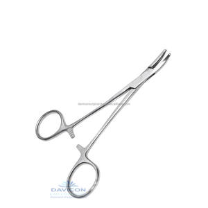 Portaagujas de acero inoxidable dentado curvo T.C Heaney Manual 8 in de DAVICON ENTERPRISES (La base de los instrumentos quirúrgicos) - Product Image 3