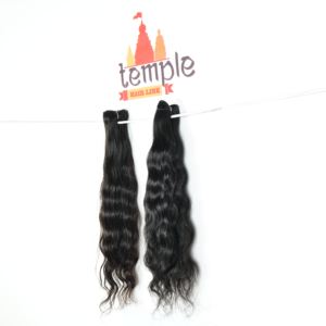 Venta al por mayor 100% Color Natural sin procesar cutícula alineada onda doble trama onda profunda extensiones de cabello humano vietnamita - Product Image 1