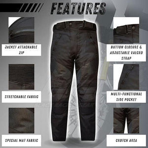 Traje textil de moto de alta calidad transpirable de bajo precio de Pakistán, cómodo Color sólido, Nailon/poliéster/Cordura All - Product Image 6