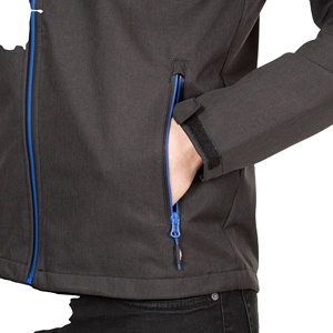 Chaquetas Softshell de lana de alta calidad para hombre, cortavientos impermeable de invierno con capucha, abrigo para exteriores, chaqueta con múltiples bolsillos - Product Image 4