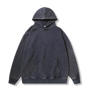 เสื้อฮู้ดดี้ผู้ชายผ้าฝ้าย 100% หนานุ่ม ระบายอากาศดี ทรงโอเวอร์ไซส์ สไตล์ลำลองสำหรับฤดูหนาว พร้อมซิปเต็มตัว ดีไซน์แบบมีหน้ากากสกี  รับผลิตตามสั่ง พร้อมสกรีนโลโก้  ขายส่ง - Product Image 3