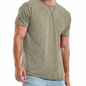 Camiseta de Hombre de Alta Calidad, Lavable a Máquina, Color Sólido, Talla Grande, Ajustable, de Buena Calidad - Product Image 3