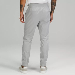 Pantalones de chándal de punto elásticos de color sólido estilo pantalón formal europeo y americano personalizados al por mayor - Product Image 5