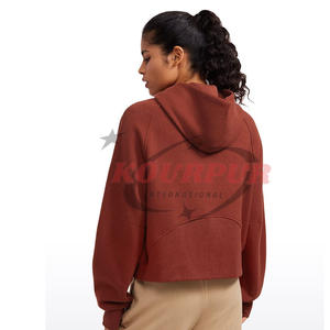 Sweat à capuche de haute qualité avec fermeture éclair et poches Design Sweat à capuche hautement recommandé en couleur unique - Product Image 3