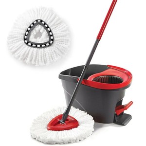 MB15 EasyWring Cubo Piso Fregona <span class=keywords><strong>autofiltrante</strong></span> Rotación de 360 grados Fregona giratoria de microfibra - Product Image 1