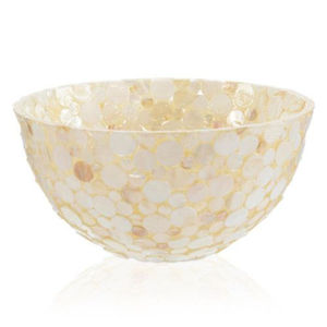 Tazón Grande para Servir Chocolate de Nácar, Diseño Maravilloso, Tazón para Comida de Mesa, Resistente al Calor, Duradero, para Fiestas y Bodas - Product Image 1