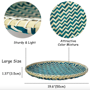 แผ่นแขวนผนังทำจากไม้ไผ่สานเป็นมิตรต่อสิ่งแวดล้อมใช้ตกแต่งผู้จำหน่ายจากเวียดนาม - Product Image 2