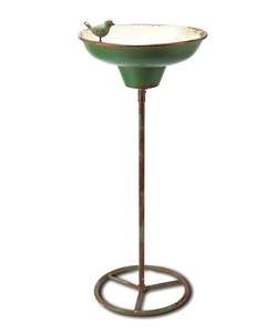 Structure de bain d'oiseaux en métal massif offrant une résistance aux intempéries, garantissant une longue durée de vie pour le soutien de la faune en extérieur. - Product Image 2