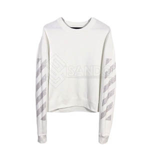 เสื้อกันหนาวลำลองประดับพลอยเทียมสำหรับผู้หญิงเสื้อสเวตเตอร์ระบายอากาศได้ดีดีไซน์ใหม่สำหรับฤดูใบไม้ร่วงและฤดูหนาว - Product Image 1