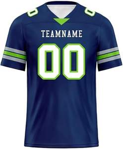 Camiseta de fútbol de Rugby transpirable de ajuste personalizado para hombres 2025, Camiseta deportiva personalizada para equipos, clubes y partidos - Product Image 3