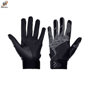 Gants de football américain de protection des mains Nouvelle arrivée Gants de football américain avec design personnalisé et imprimé - Product Image 2