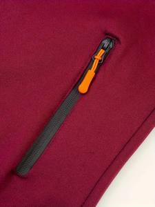 Nouveau sweat à capuche pour homme, élégant, confortable et chaud pour l'hiver, tendance, couleur unie, avec fermeture éclair, en mélange de polyester épaissi, teint uni - Product Image 3