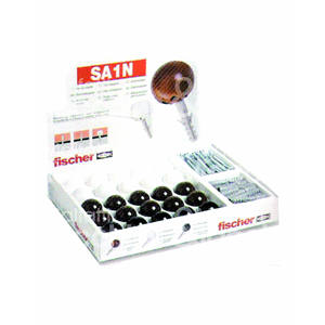 NYLON BUMPER SA 1 N avec chevilles et vis Lot de 25 pcs - Product Image 1