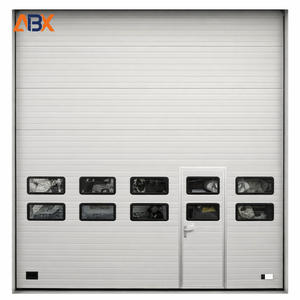 <span class=keywords><strong>Porte</strong></span> <span class=keywords><strong>de</strong></span> <span class=keywords><strong>garage</strong></span> sectionnelle industrielle <span class=keywords><strong>avec</strong></span> <span class=keywords><strong>porte</strong></span> à battant et fenêtre <span class=keywords><strong>de</strong></span> vision - Product Image 1