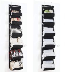 Estante Organizador Colgante de 6 Niveles para Puerta, Armario, Baño, Cocina, Guardería, Despensa, Hogar, Oficina, Habitación, con Bolsillos Grandes - Product Image 1