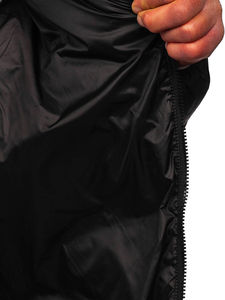 Chaqueta de Invierno Acolchada con Capucha para Hombre, Diseño Personalizado al por Mayor, Chaqueta Impermeable con Estampado, Ropa Abrigada - Product Image 2