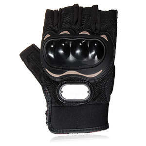 Hombres Mujeres Diseño personalizado Transpirable Medio dedo Guantes de ciclismo Almohadilla antideslizante Motocicleta Guantes de bicicleta de carretera - Product Image 5