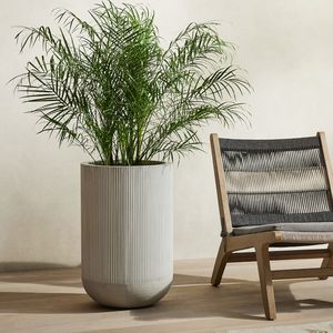 Macetas Cuadradas de Concreto Modernas GOL Pottery - Juego de 3 Macetas Ecológicas para Interiores/Exteriores/Jardín, Sin Recubrimiento, para Pared/Suelo - Product Image 4