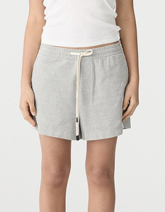 กางเกงขาสั้นผ้าเฟรนช์เทอร์รี่สำหรับผู้หญิงสำหรับใส่ออกกำลังกายเล่นฟิตเนสกางเกงขาสั้นเฟรนช์เทอร์รี่สไตล์สตรีทแฟชั่น - Product Image 3