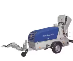 Dernier modèle de malaxeur à béton et pompe à béton sur remorque MortelS Meister 5200R - Product Image 4