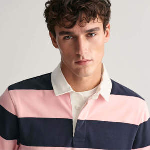 Camiseta de Rugby Clásica, Cómoda, Transpirable, Personalizable, Manga Larga, Algodón Grueso, Estilo Urbano, Secado Rápido, 220g - Product Image 6