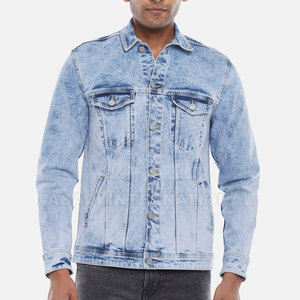 Vestes en jean décontractées pour hommes de qualité supérieure fabriquées au Pakistan avec boutons, design personnalisé, vente en gros, veste d'automne - Product Image 6